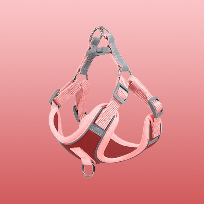 Reflective Puppy Harness - BrightPaw-Red-S(5.51-8.82 lbs)-Nora Luxe