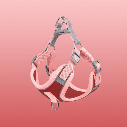 Reflective Puppy Harness - BrightPaw-Red-S(5.51-8.82 lbs)-Nora Luxe