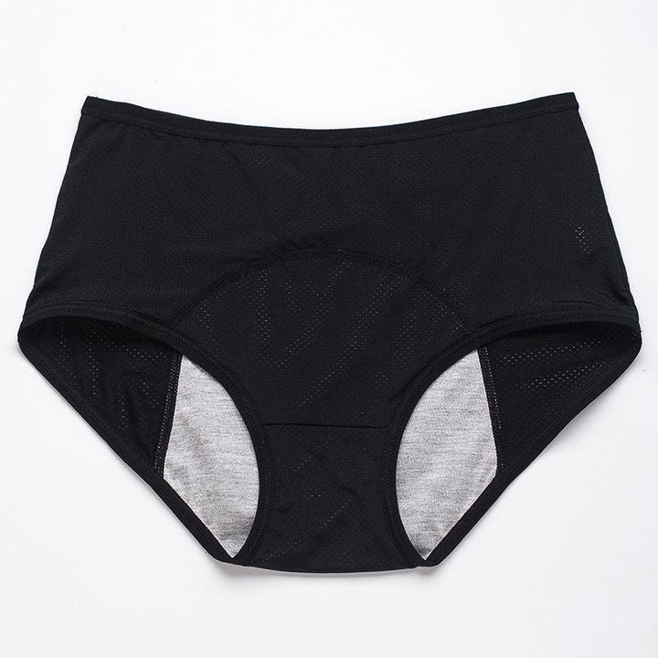 Reliable Menstrual Underwear for Daily Protection - Noor (1+1 FREE)-1+1 FREE (Black)-S (28–30 inches)-Nora Luxe
