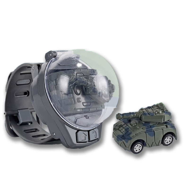 Remote Control Car Clock - RaceMaster-Gray Tank-Nora Luxe