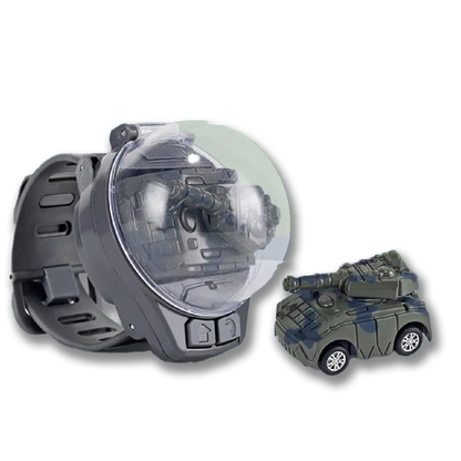 Remote Control Car Clock - RaceMaster-Gray Tank-Nora Luxe