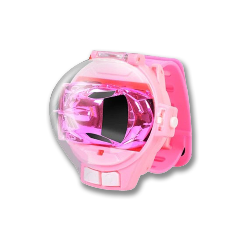 Remote Control Car Clock - RaceMaster-Metallic Pink-Nora Luxe