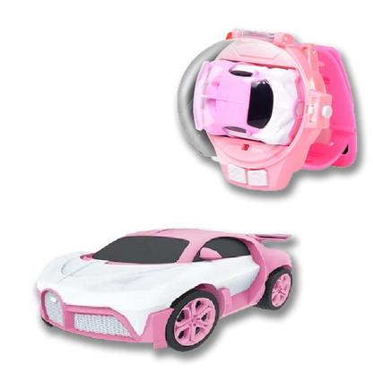 Remote Control Car Clock - RaceMaster-Pink-Nora Luxe