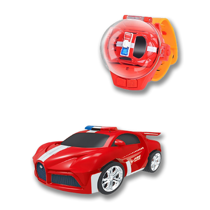 Remote Control Car Clock - RaceMaster-Red-Nora Luxe