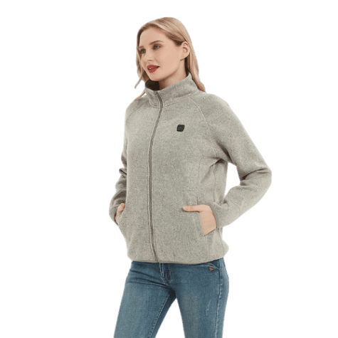 Warm Fleece Coat for Women | Soft, Lightweight & Rechargeable - Pexav