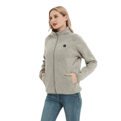 Warm Fleece Coat for Women | Soft, Lightweight & Rechargeable - Pexav