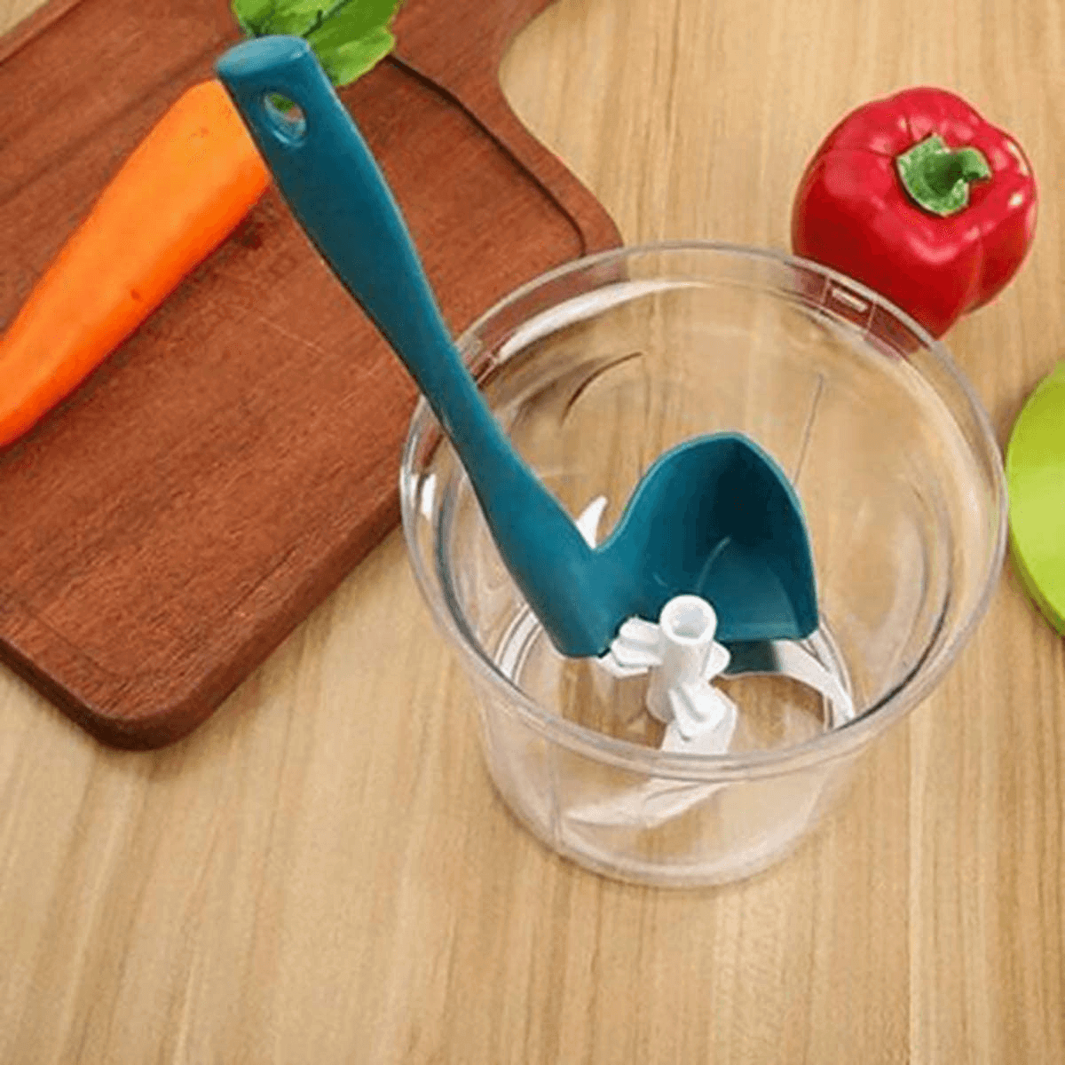 Automatic Mixer Blender with Spoon Attachment - Pexav