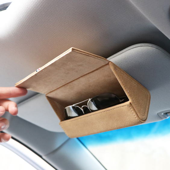 Car Sun Visor Magnetic Sunglass Clip - Pexav