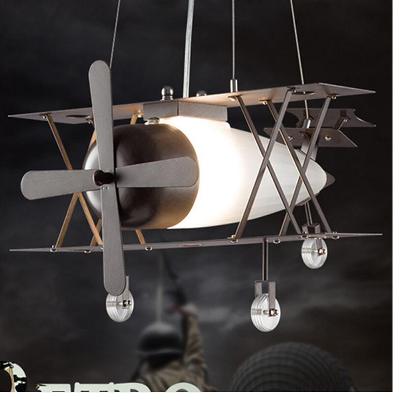 Unique Plane Shaped Hanging Light - Pexav