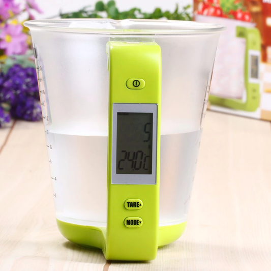 Accurate Electronic Kitchen Scale Cup - Pexav