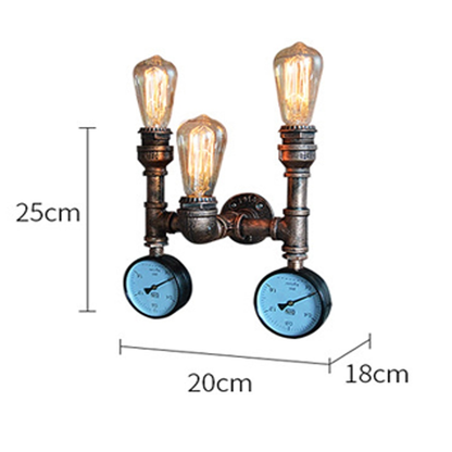 Industrial Chic Metal Table Lamp
