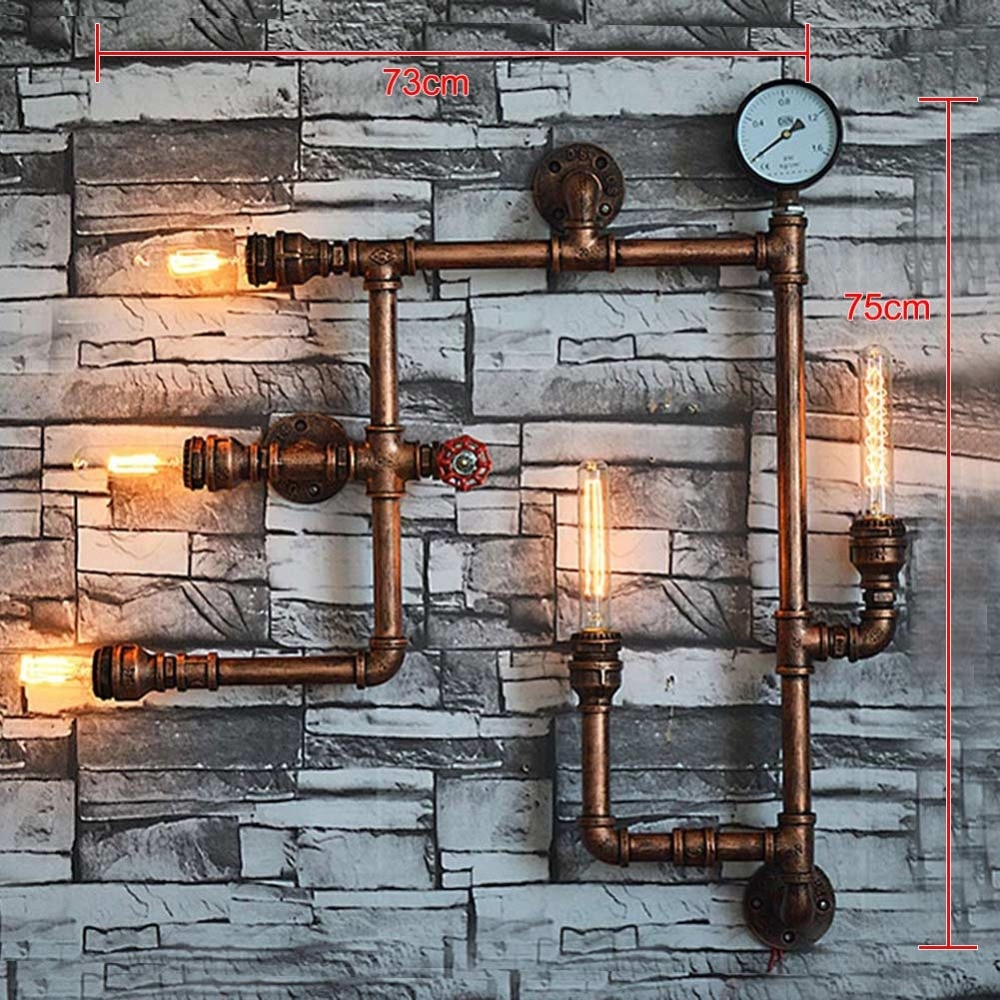 Industrial Chic Metal Table Lamp