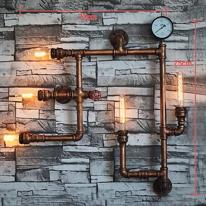 Industrial Chic Metal Table Lamp