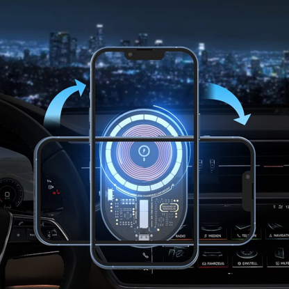 Clear Auto Wireless Phone Charging Mount - Pexav