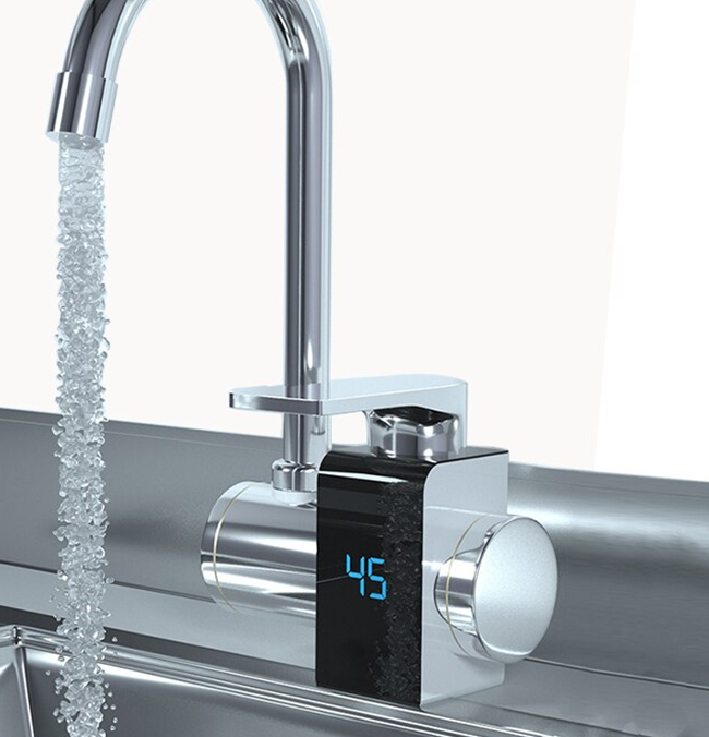 Intelligent Touch Kitchen Faucet with Heater