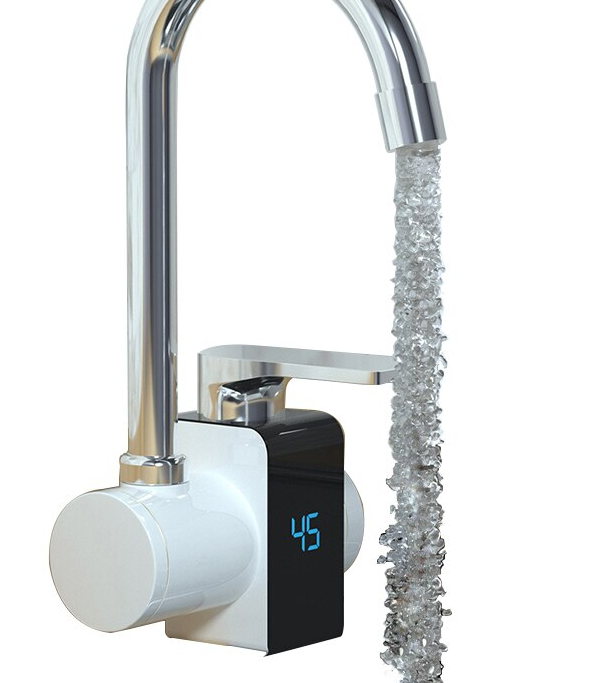 Intelligent Touch Kitchen Faucet with Heater