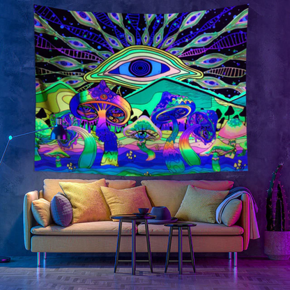 Vibrant Bright Wall Hanging Tapestry