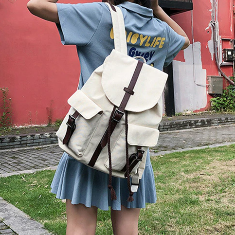 Classic Vintage Big Space Backpack - Pexav