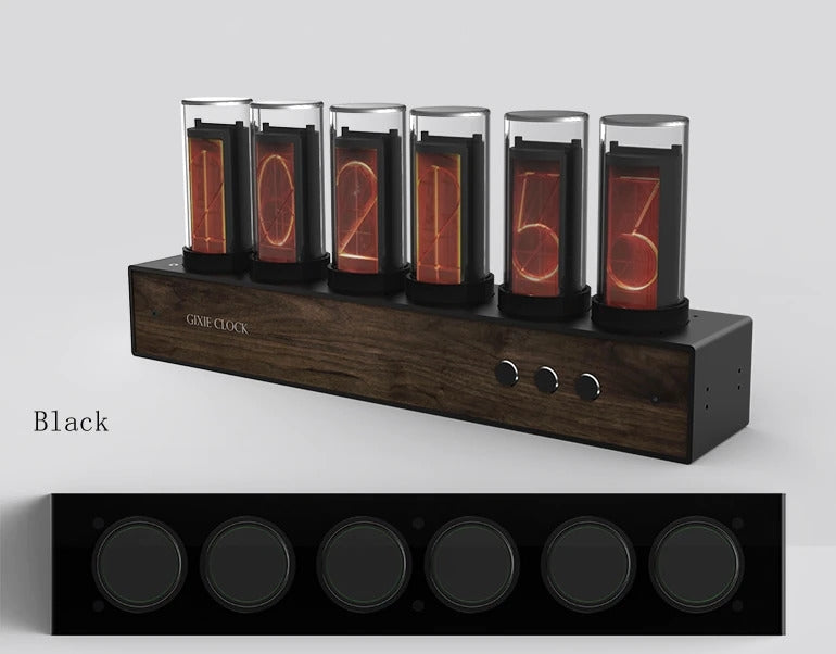 Retro Colorful LED Desk Clock