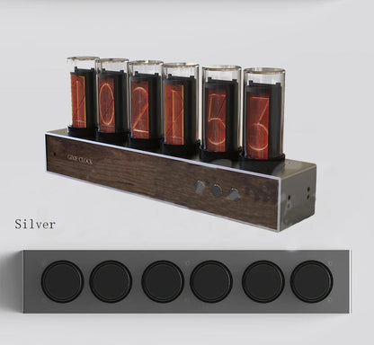 Retro Colorful LED Desk Clock