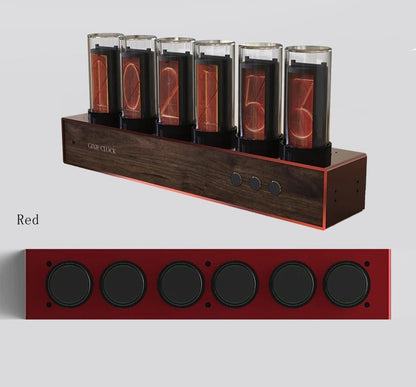 Retro Colorful LED Desk Clock