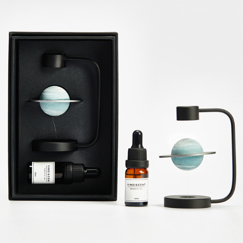 Floating Orb Essential Oil Diffuser Table Lamp