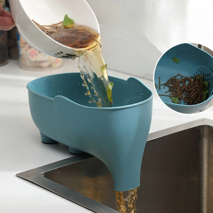 Easy Clean Kitchen Sink Strainer Basket - Pexav