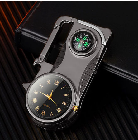 Waterproof Outdoor Camping Flame Lighter Watch