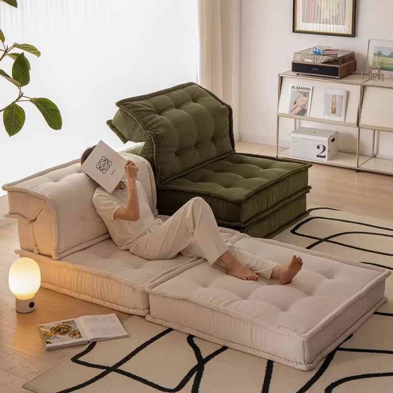 Space Saving Reclining Couch Sofa Bed - Pexav