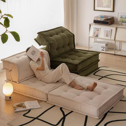 Space Saving Reclining Couch Sofa Bed - Pexav