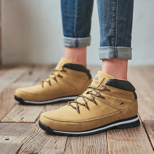 Rugged Waterproof Insulated Snow Boots - Pexav