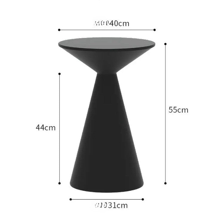 Unique Round Glass Modern Coffee Table Lamp