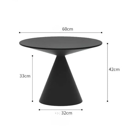 Unique Round Glass Modern Coffee Table Lamp