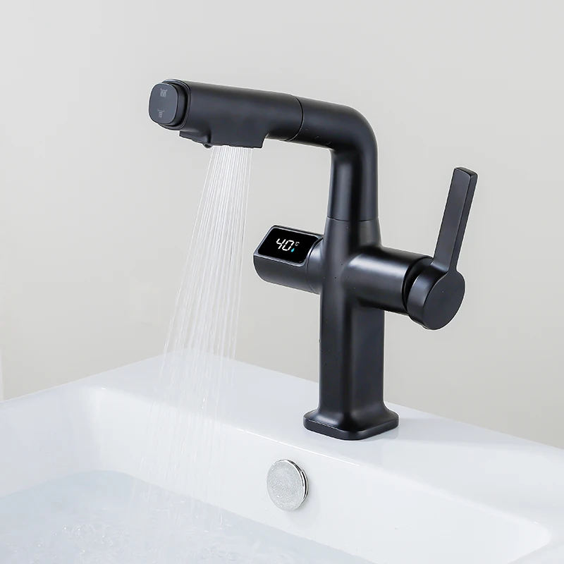 Luxury Home Brushed Nickel Digital Shower Faucet - Pexav