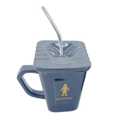 Funny Bathroom Ceramic Coffee Mug