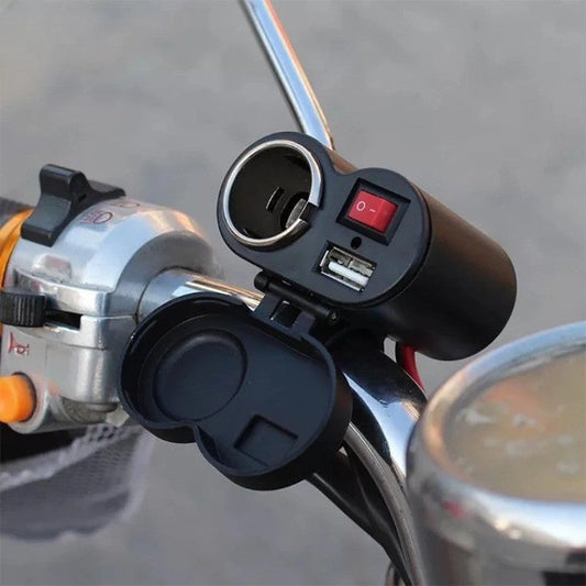 Waterproof Bike Handlebar USB Power Charger - Pexav