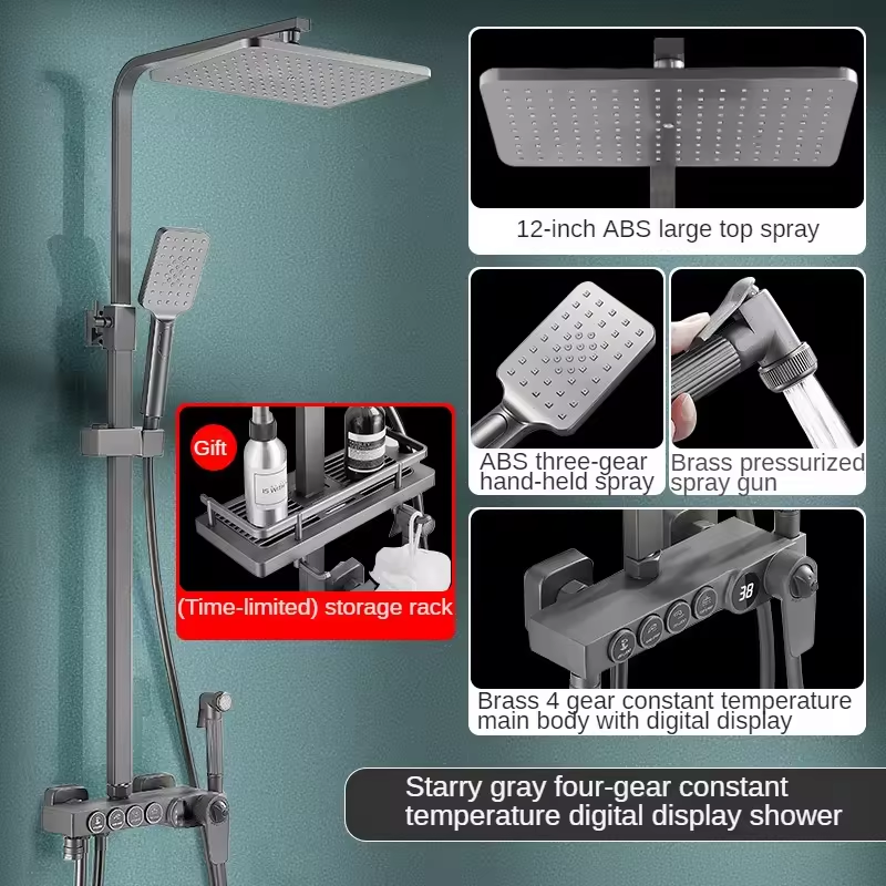 Advanced Temperature Control Bidet Shower Head Set