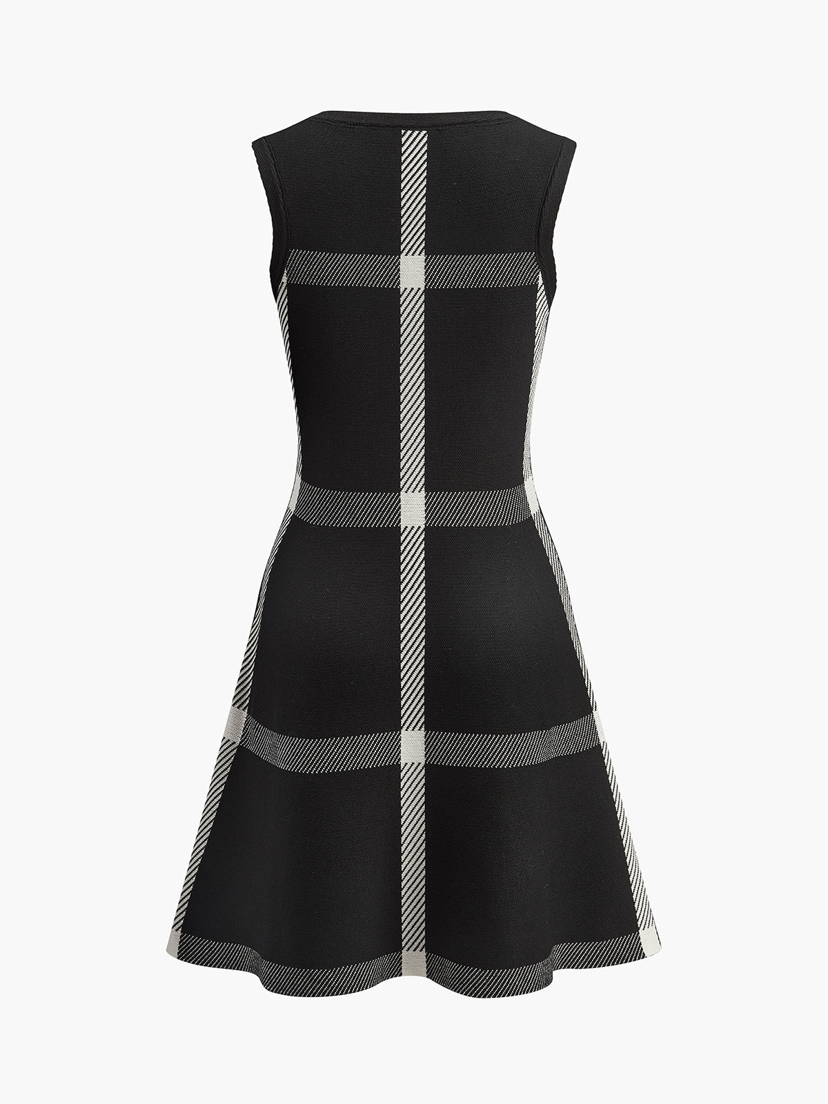 Classic Plaid Summer Tank Dress