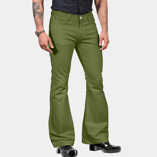 Vintage Wide Leg Men's Pants - Pexav
