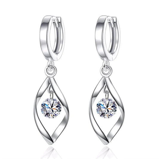 Spooky Silver Halloween Earrings - Pexav