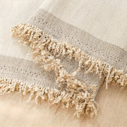 Reversible Chenille/Cotton Sofa Cover - LuxeCasa-70.87″ × 51.18″-Gray-Nora Luxe