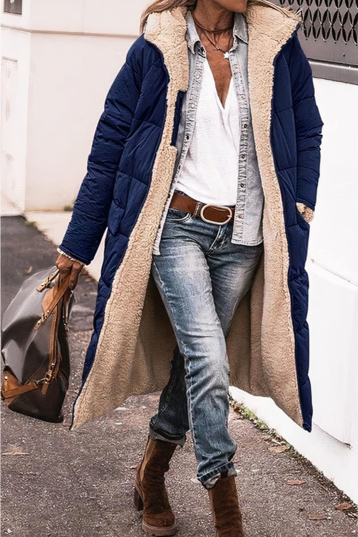Reversible Parka - Nova-Marine-S-Nora Luxe