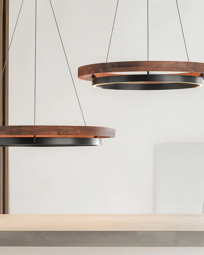 Stylish Double Ring LED Ceiling Light Fixture