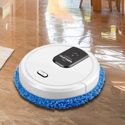 Robot Mop for Home Use - CleanBot-Black-Nora Luxe