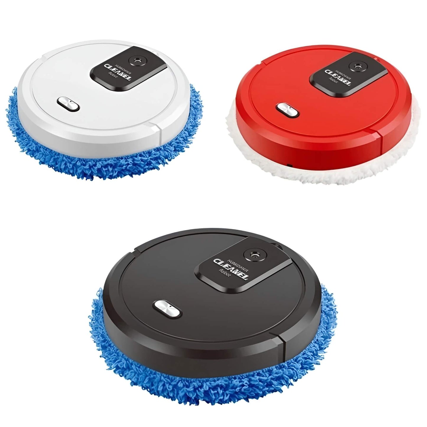 Robot Mop for Home Use - CleanBot-Black-Nora Luxe