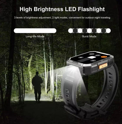 Robust Smartwatch for Adventurers - TrailMate-Nora Luxe