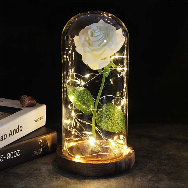 Roos Under Bell Jar - Aurora-White-Nora Luxe