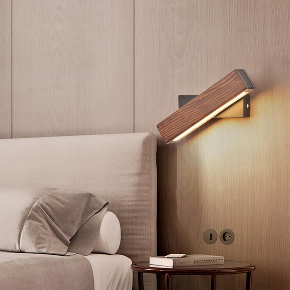 Adjustable Wood LED Wall Light - Pexav