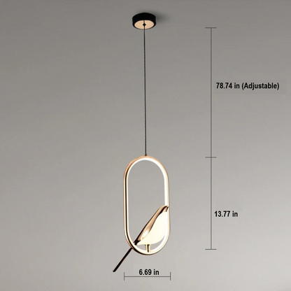 Rotating LED Wall Lamp - LuminaBird-1 Head-White Light-Nora Luxe