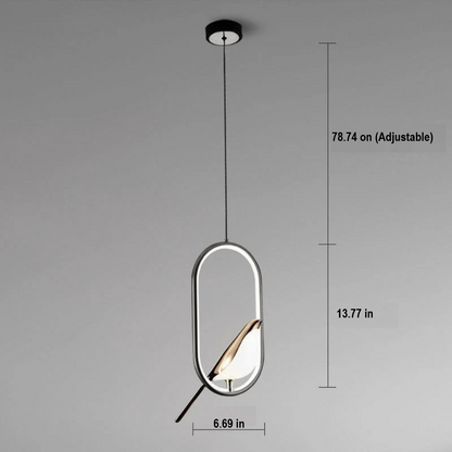 Rotating LED Wall Lamp - LuminaBird-1 Head-White Light-Nora Luxe